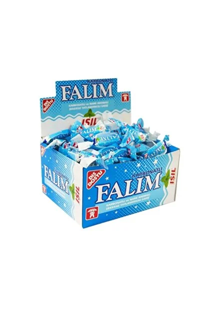 Falım Işıl Karbonatlı Naneli  Tekli Sakız 